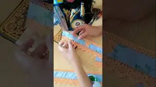 Chak Daman Design with join lace #stitching #sewing #clothingdesign #homestitching