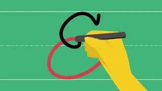 How to write a cursive letter 