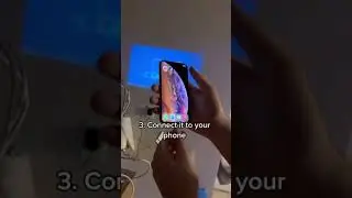 How to Connect An iPhone to the HighPeak MiniProjector&trade;️