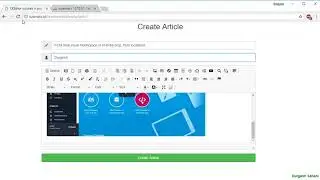 Populate data in editor and update in php and mysql part5