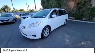 2015 Toyota Sienna Pasadena Los Angeles Glendale Alhambra Cerritos Orange County 2500007D