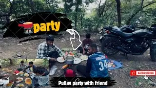 JAGALE ME PULLAV PARTY 😲\\HARDIKVASAVAVLOGS//