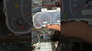 How to test cluster meter in Toyota Corolla  #meter #repair #shortvideo