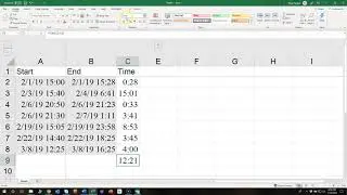 How to Sum Hours and Minutes in Excel