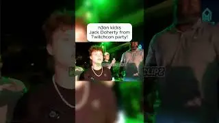 N3ON KICKS JACK DOHERTY FROM TWITCHCON PARTY! #n3on #n3onclips #jackdoherty #twitch