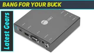 SIIG Multiple Video Format to SDI Scaler Converter - Enhance Your Video Output!