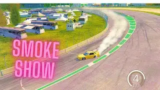Drifting Nissan Silvia S13 V8 at Maple Valley Raceway  / Assetto Corsa  /  G920 Logitech Wheel