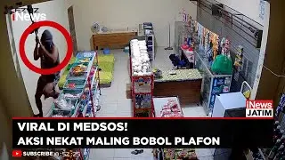 Viral! Toko Sembako di Pamekasan Dibobol Maling Lewat Plafon | iNews Jatim