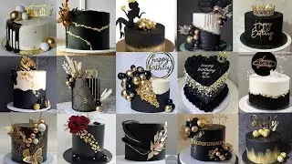 Black & Gold Cake Designs | Luxury Birthday & Wedding Cake Ideas
