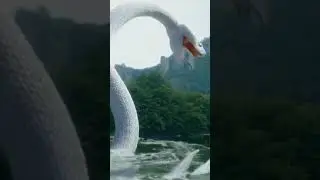 Ular Putih Memangsa T-Rex Versi Torang Pasukan Damai Batudaa