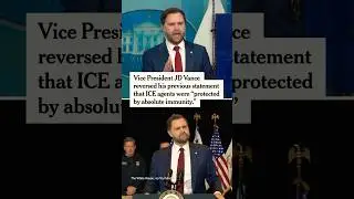 Vance Backtracks on &lsquo;Absolute Immunity&rsquo; for ICE Agents