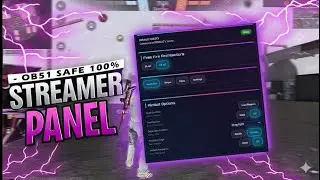 FREE FIRE STREAMER PANEL || FULLY UNDETECTABLE MAIN ID SAFE  PANEL || #viral #freefirepanel