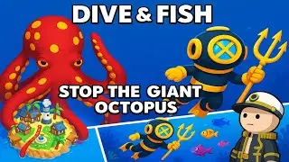 Dive & Fish Gameplay | Catch Rare Fish, Explore the Ocean & Fight Sea Bosses 🐠⚔️