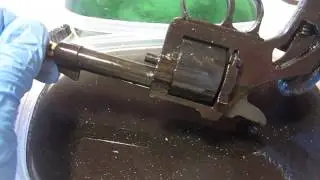 Blueing a pistol with Pro Blue Cold Blue Gun Blueing Part 2