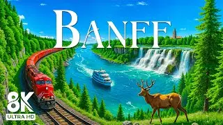 Banff National Park 8K UHD - Journey To Discover Canada's First And Most Beautiful Park