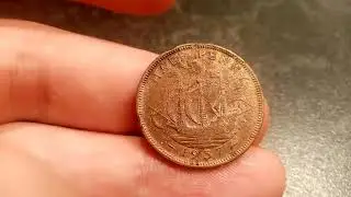 UK 1937 HALF PENNY Coin VALUE + MINTAGE FIGURE