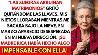 Mi nuera me botó a la calle en Navidad - 3 meses después suplicaba que volviera porque...