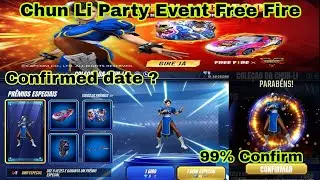 Free Fire New Event || Chun Li Party || Street Fighter Female Bundle || Free Fire New Event ..
