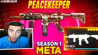 new #1 PEACEKEEPER LOADOUT is *META* in WARZONE! 😲 (Best PEACEKEEPER MK1 Class Setup) - BO7