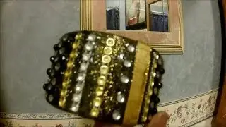 DUCT TAPE BRACELET -  BLACK, GOLD, SILVER