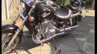 Sealey MPS2 v2 Мотоциклетный двухрычажный центральный подъёмник Honda VF750 Magna