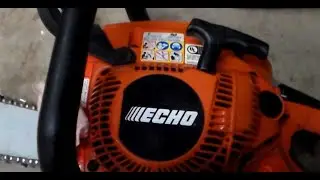 Echo CS-490 Chainsaw tune-up