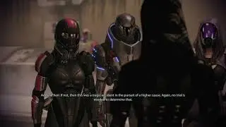 Treason: Speaking To Admiral Xen Before The Alarei -Mass Effect Legendary Edition