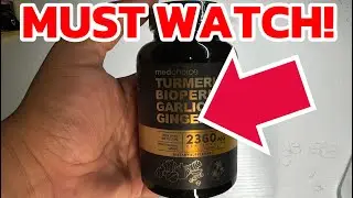MEDCHOICE 4-in-1 Turmeric and Garlic Supplements with Bioperine 2360 mg (My Honest Review)