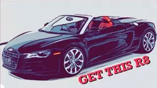 Audi R8 5.2L V10 Spyder Supercar