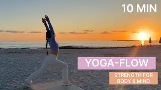 10 MIN STANDING YOGA FLOW | Loslassen & neue Energie tanken 