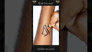 Make tattoo NS on Hand #shorts #short #diytattoo #art