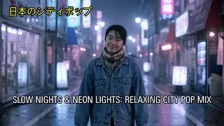 🎧 Slow nights & Neon lights: Relaxing City Pop Mix