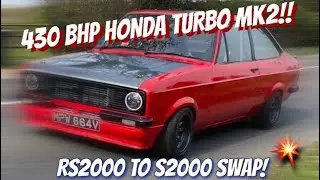 ESCORT RS2000 to S2000 CONVERSION! 430 BHP
