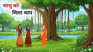 बरगद के नीचे साधु को मिला श्राप | MORAL STORY IN HINDI | KAHANI 