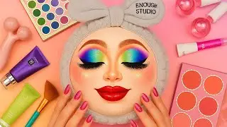 Satisfying Makeup ASMR on Watermelon #48