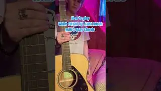 How to play White Ferrari on guitar #guitar #acousticguitar #acousticcover #music #musician