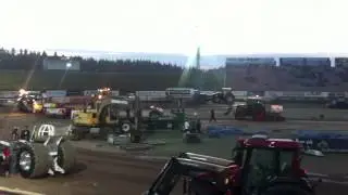 Traktor pulling D-Power Transmash V12 diesel 38.8liter