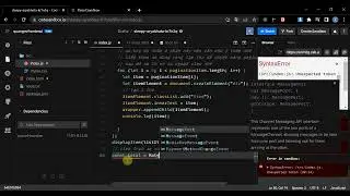 Create simple pagination with HTML CSS and Javascript
