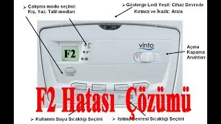 Demirdöküm Vinto Kombi Kart Tamiri - F2 Hatası Veren Demirdöküm Vinto Kombi Kartı Tamiri