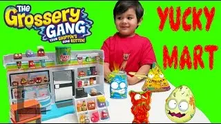 GROSSERY GANG YUCKY MART STORE UNBOXING!!!!