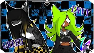 Designing The 7 Deadly Sins As Emo/Scene Characters | Character Design Process | Speedpaint |