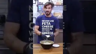 Feta is Greek. 😉 📸 via Greek Chef Akis Petretzikis