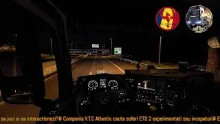 VTC Atlantic Scania convoi cu firma