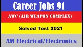 AWC Test 2021| Career Jobs 91