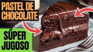 Agrega Café al Pastel de Chocolate ☕🍫 El Más Húmedo y Esponjoso que Probarás
