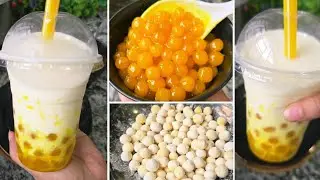 আমের সিজন আসবে আর আমি এই রেসিপি বানিয়ে নেব না, এইটা হতেই পারে না‼️পাকা আমের Boba drinks recipe‼️