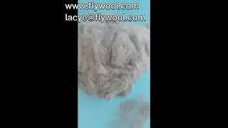 Natural grey sheep wool for blanket