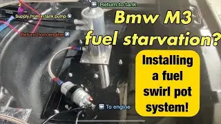 Fitting a fuel swirl pot / anti surge tank to my track day BMW E36 M3