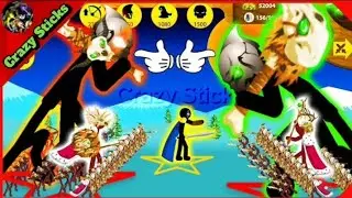 The Ultimate Max Savage Gaint, Griffon, Final Boss Army | Crazy Sticks | Stick War Legacy