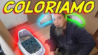 COLORIAMO le CARENE dello ZIP - SESTO EPISODIO della SAGA del PIAGGIO ZIP del 1994 #tzs6